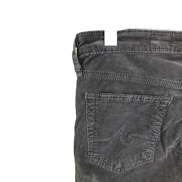 AG Adriano Goldschmied Women's The Legging Super Skinny‎ Jeans Mid-Rise Gray 25R - Picture 5 of 10
